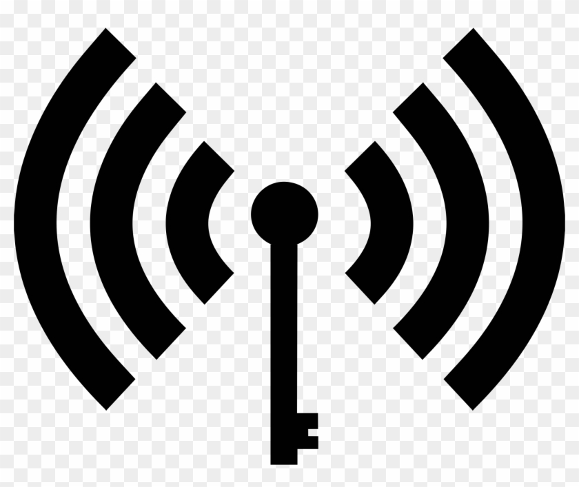 Big Image - Broadcast Tower Logo Clipart #1898876