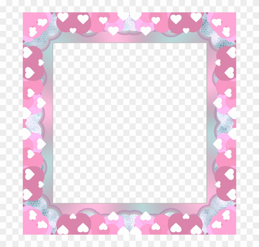 Frame, Valentine, Scrapbook, Love, Hearts, Romance Clipart #1899280