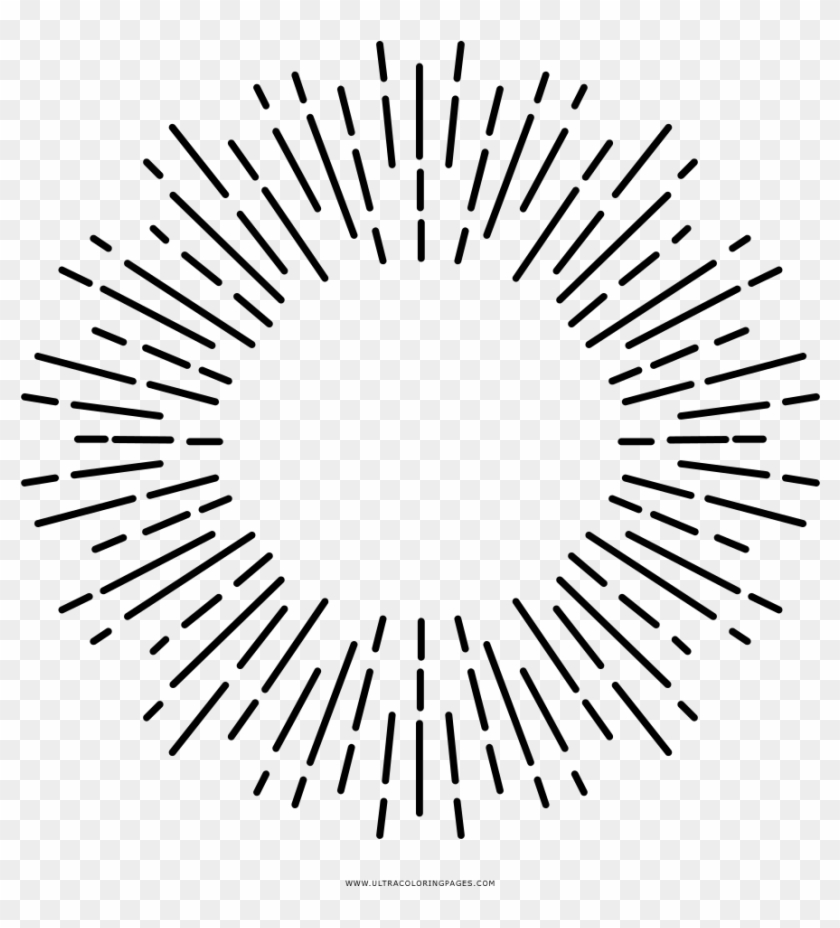 Starburst Coloring Page Clipart