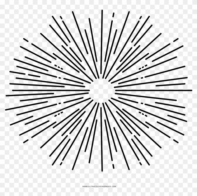 Starburst Coloring Page - First Book Clipart #1899702