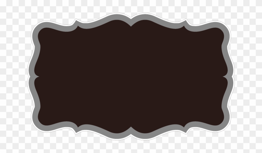 Rectangular Label - Illustration Clipart