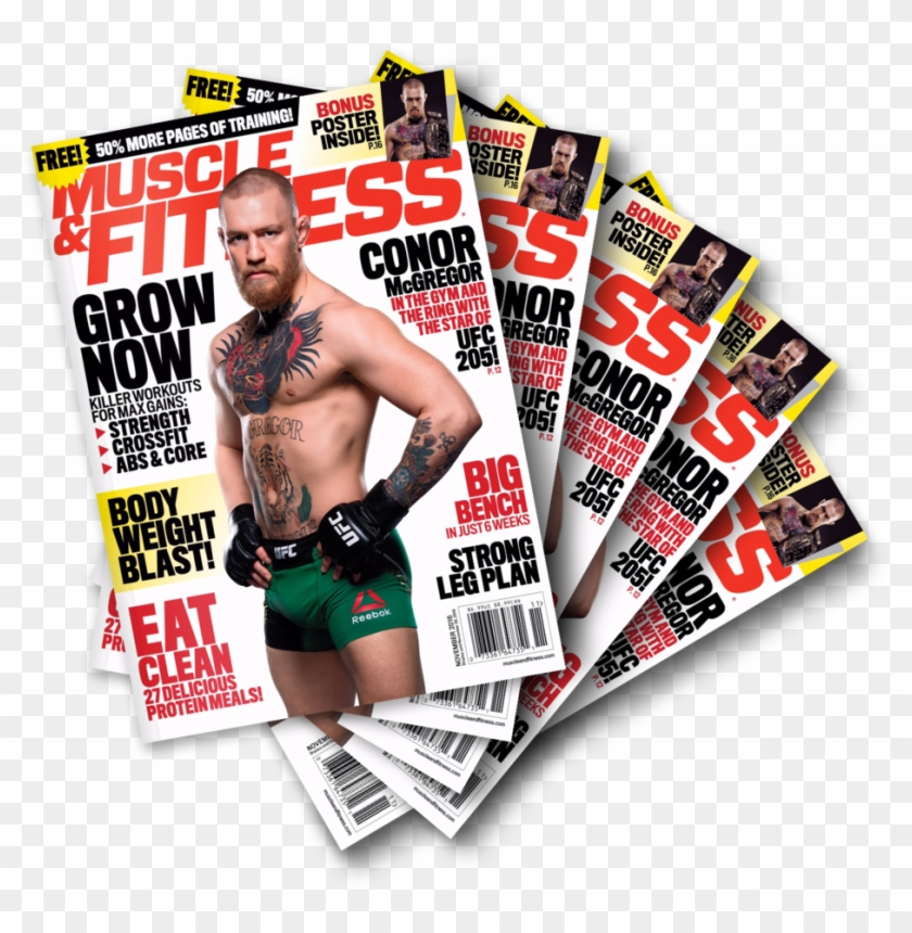 Muscle & Fitness Cover - Magazine Clipart #190254