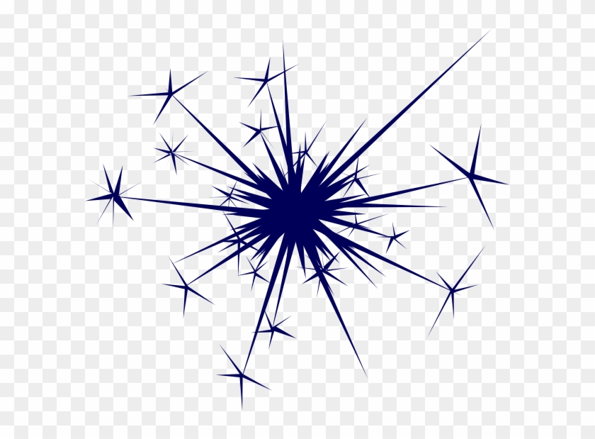 Navy Blue Firework Svg Clip Arts 600 X 539 Px - Png Download
