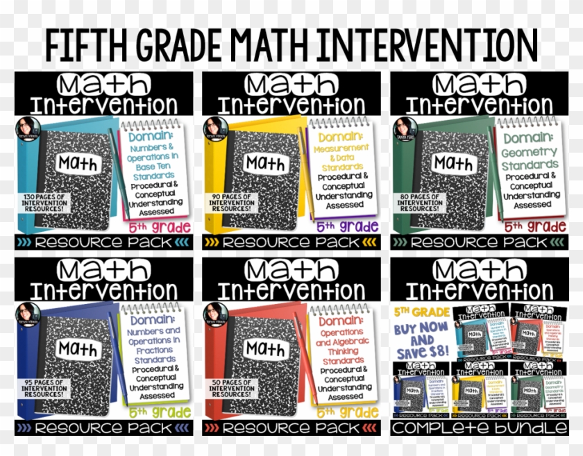Teacher Feedback On The Math Intervention Packs - Flyer Clipart