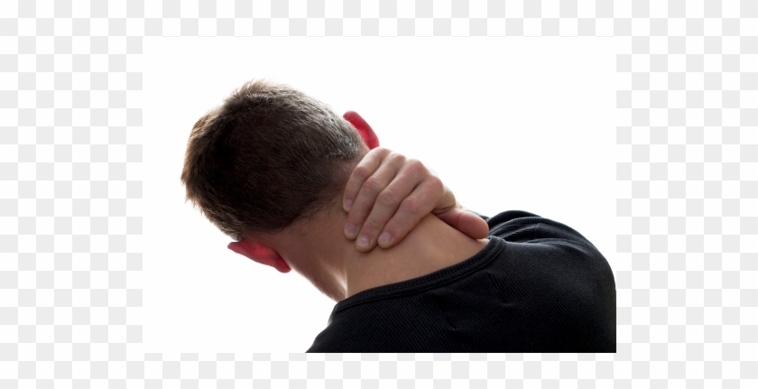 Onsite Early Intervention - Guy With Neck Pain Clipart