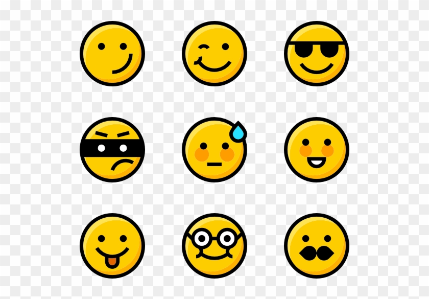 Emojis Collection - Emoji Png Clipart #190458