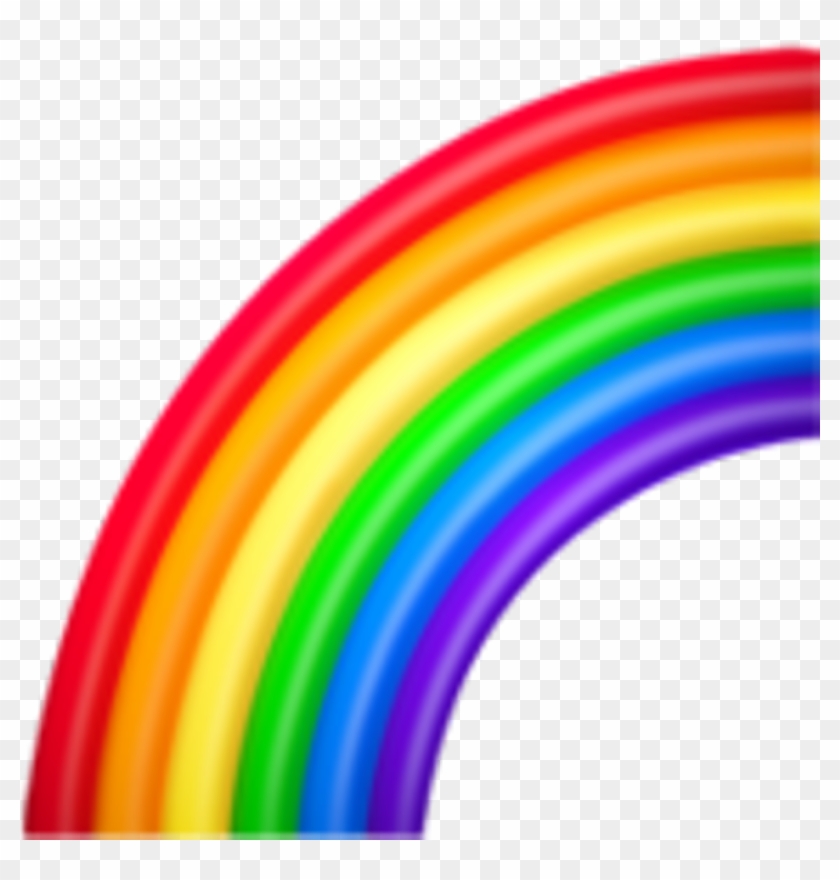 Emojiarcoiris Emoji Arcoiris Rainbow Pngtumblr Png - Iphone Rainbow Emoji Png Clipart