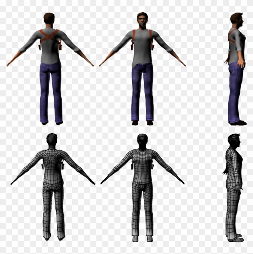 Nathan Drake - Standing Clipart #190628