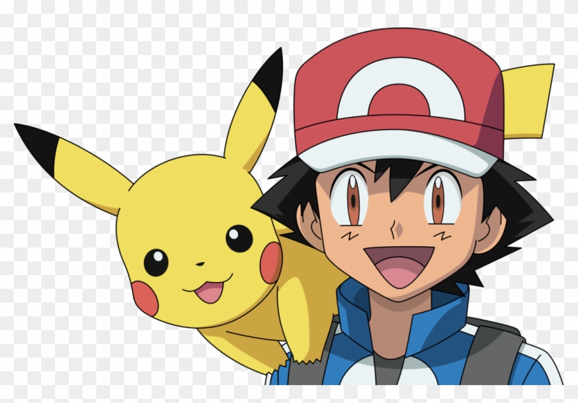 Ash And Pikachu Dashiesparkle Pokemon Png Png Ash And - Ash And Pikachu Clipart
