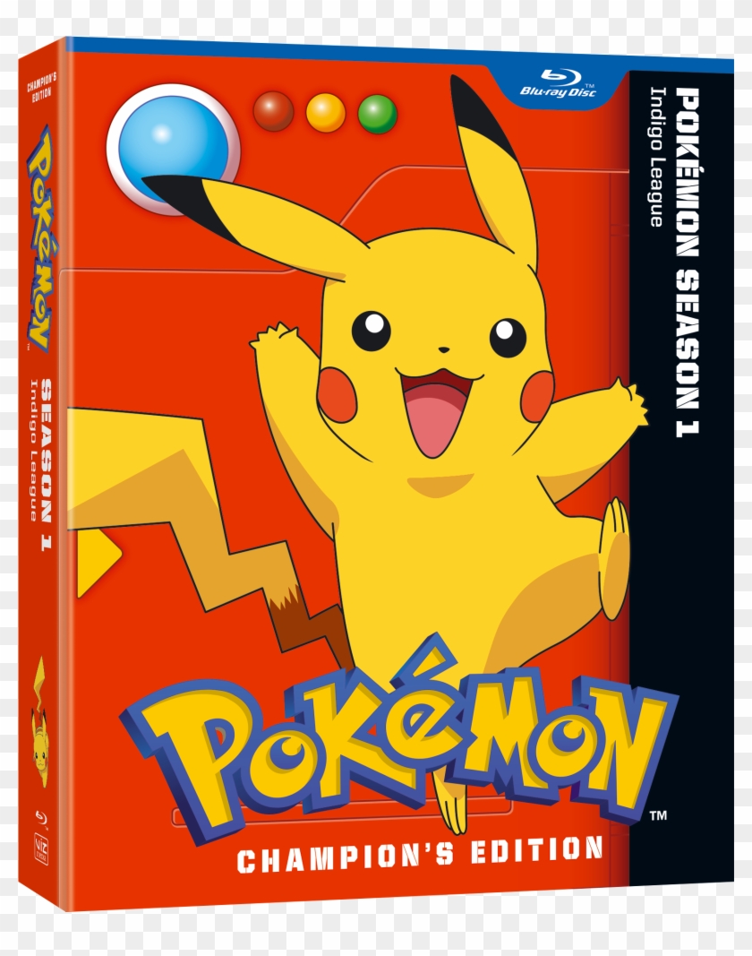 Pokemon Season 1 Blu Ray Clipart