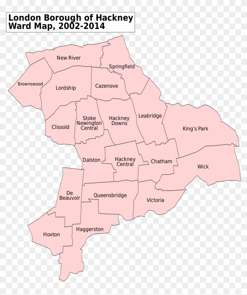 Ash Williams Png , Png Download - Hackney Ward Map 2018 Clipart