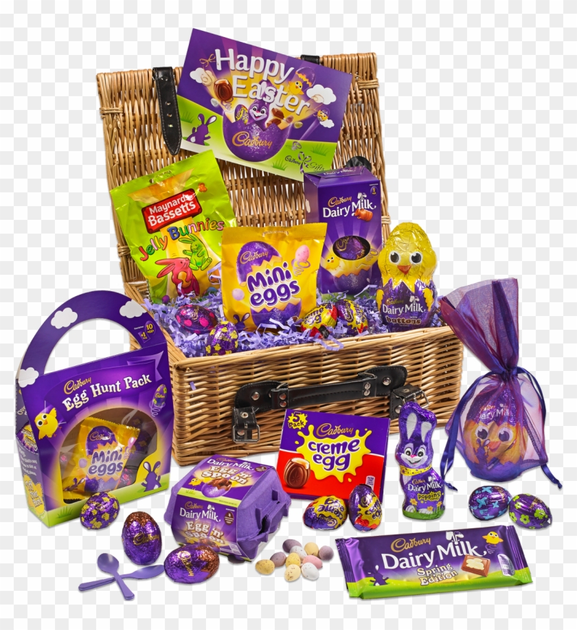 Win An Easter Hamper - Cadbury Easter Sharing Basket Clipart