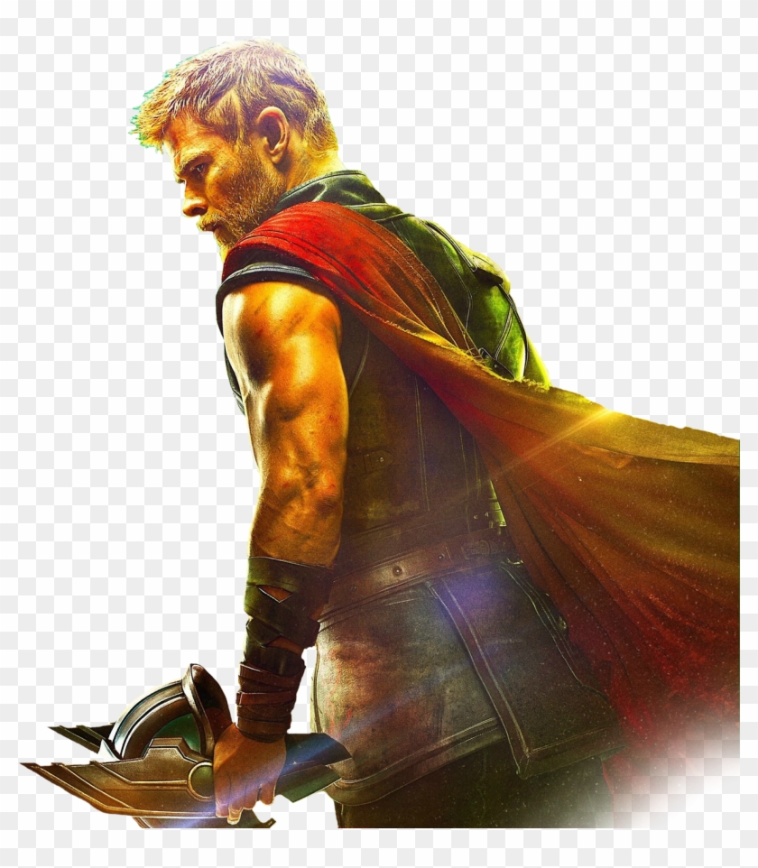 Home To Transparent Superheroes Chris Hemsworth In - Thor Ragnarok Bgm Download Clipart #190979