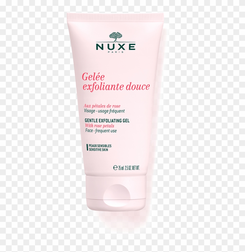 Exfoliating Gel, Mask & Exfoliator With Rose Petals - Nuxe Clipart