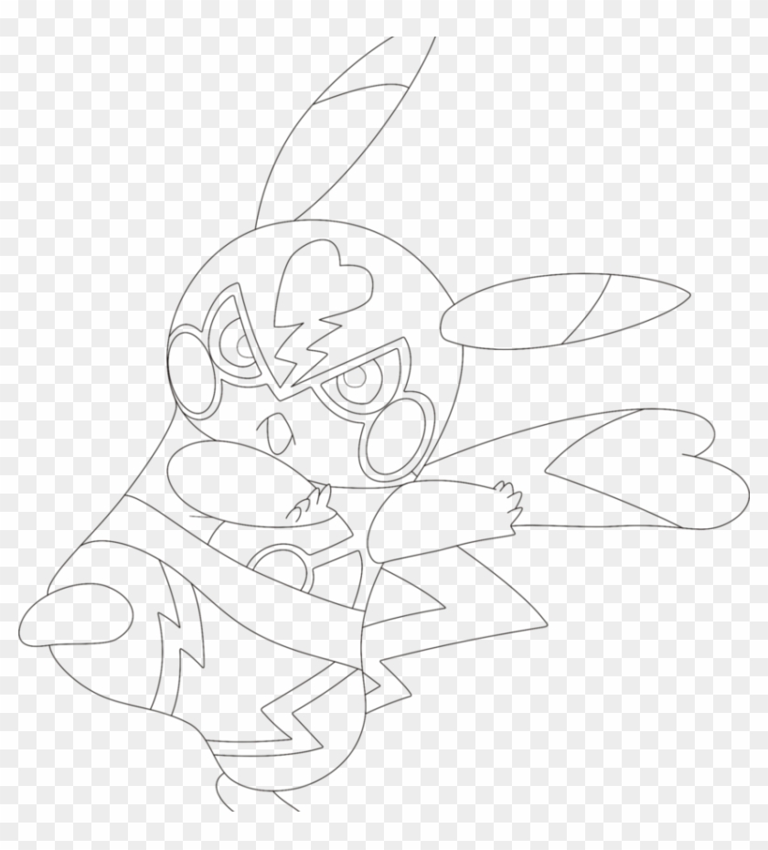 19 Ash Drawing Pencil Huge Freebie Download For Powerpoint - Pikachu Libre Coloring Page Clipart #191104
