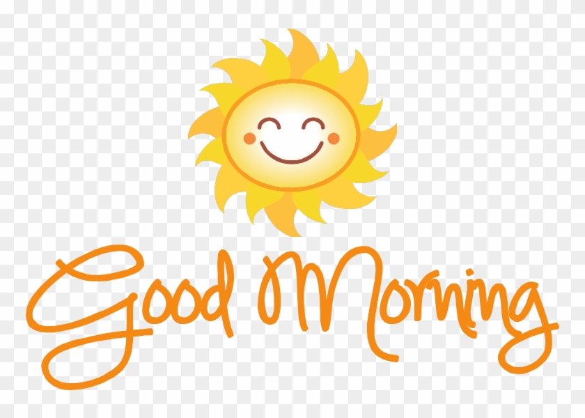 Good Morning Png - Good Morning Whatsapp Stickers Clipart #191129