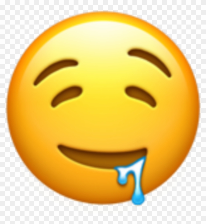 Emoji Emojis Whatsapp Stickers Tumblr Transparent Tumblr - Ios 10 Drooling Emoji Clipart