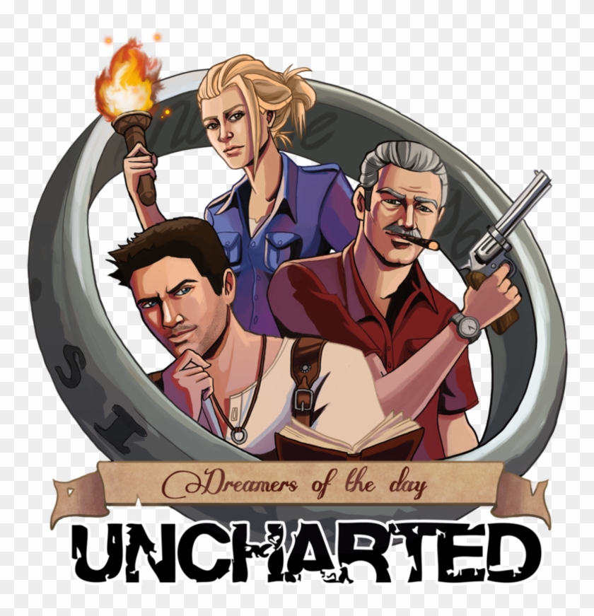 Videojuegos, Amantes, Nathan Drake, Personaje Del Juego, - Cartoon Clipart