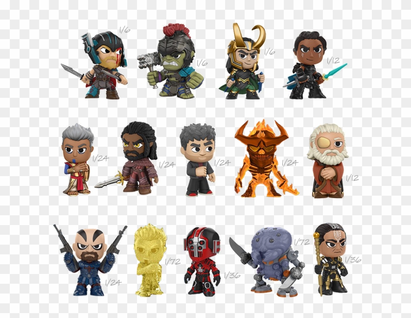 Funko Thor Ragnarok Mystery Minis , Png Download Clipart #191451