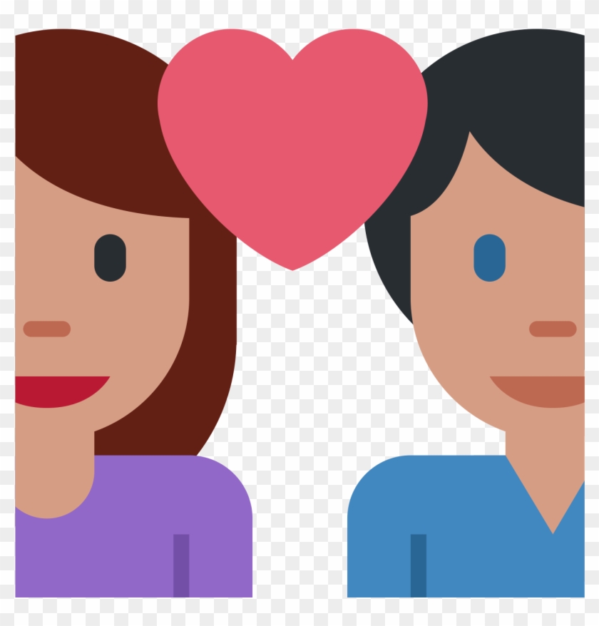 Valentines Day Couple Png Photo - Emoticones De Whatsapp Novios Clipart #191666