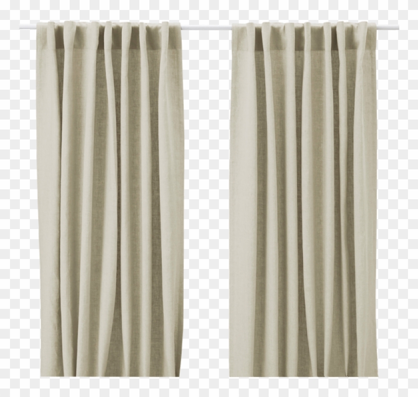 Modern Curtains Png - Beige Curtains Ikea Clipart