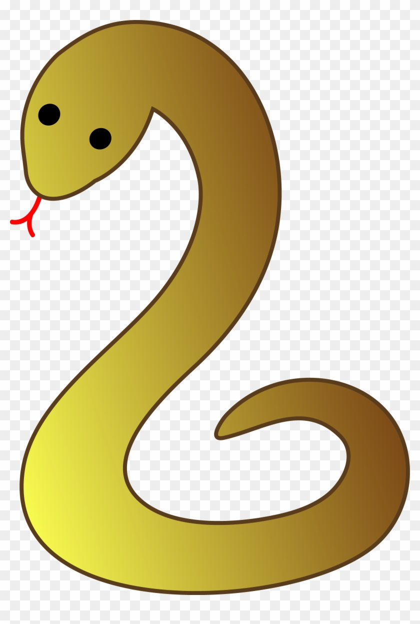 Drawn Snake Brown Snake - Snake Clipart Png Transparent Png #191797