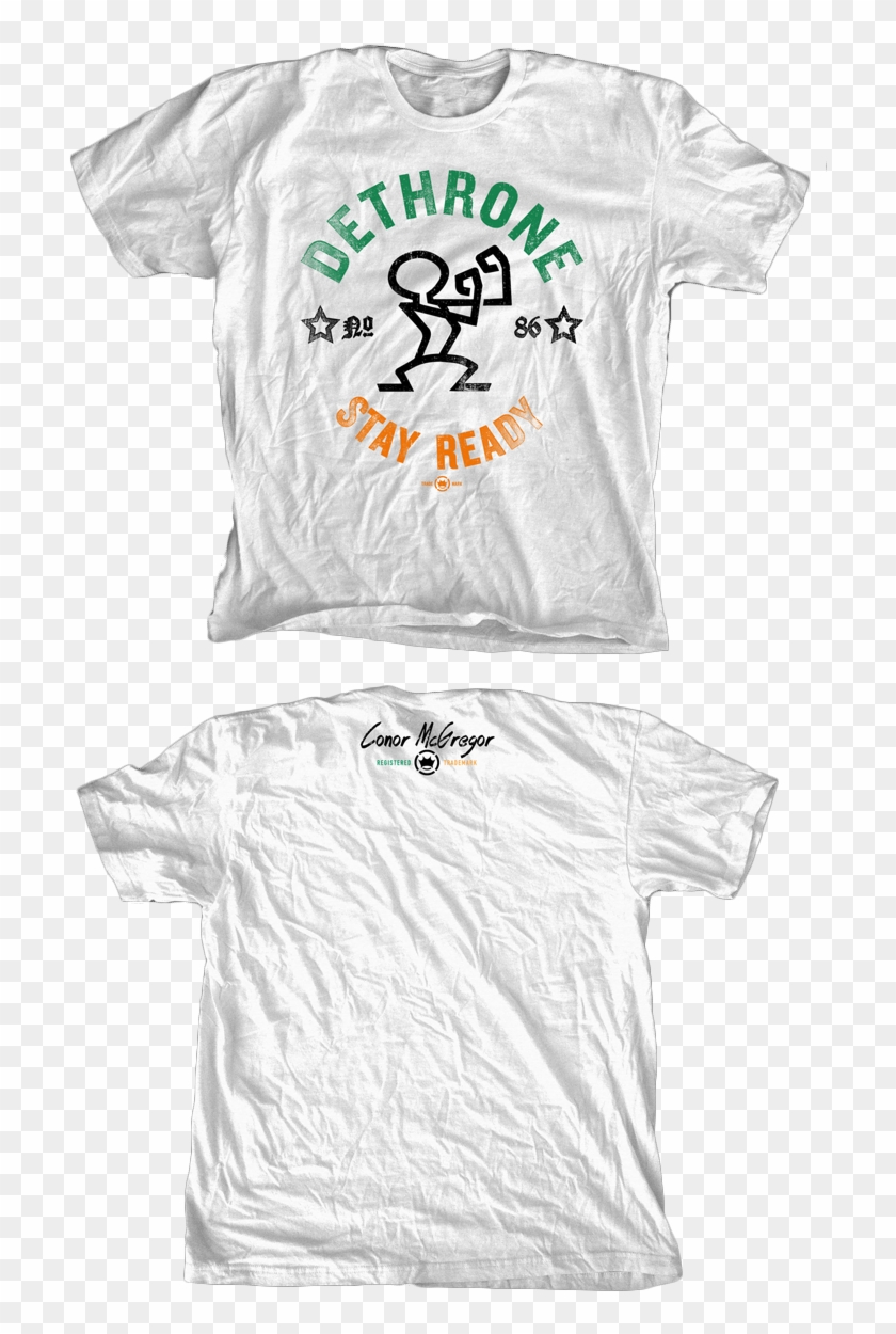 Dethrone Conor Mcgregor Ufc Fight Night 26 Walkout - Dethrone Stay Ready Clipart #191801