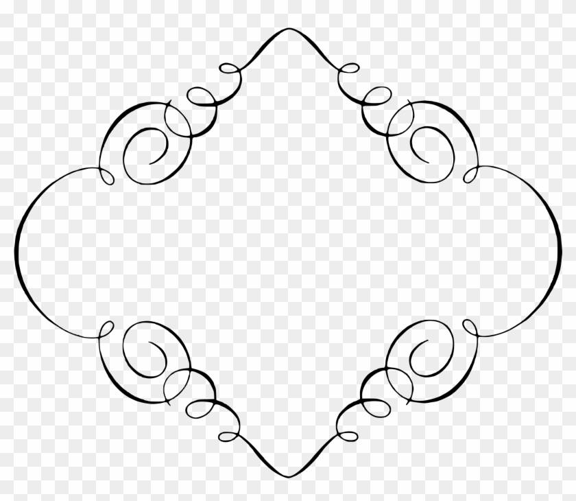 This Free Icons Png Design Of Vintage Calligraphy Border Clipart