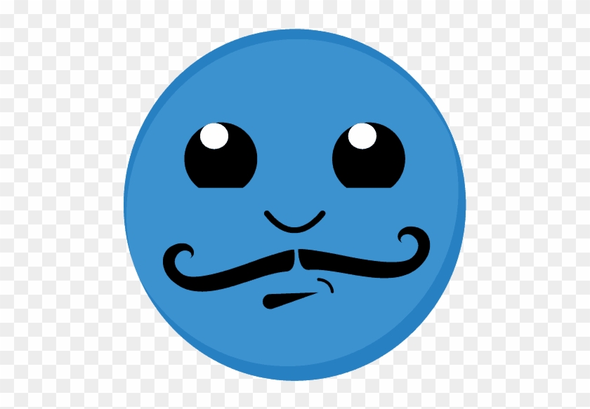Kcd Pr Moustache Emoji - Smiley Clipart