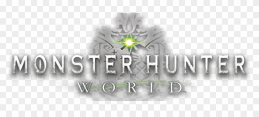 Monster Hunter World Logo Png - Monster Hunter World Text Clipart #192334