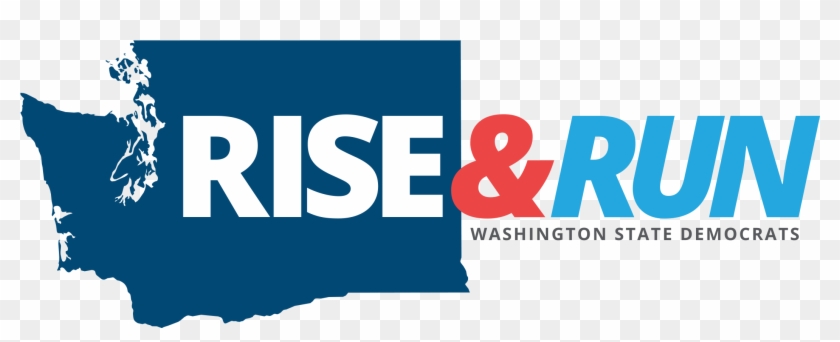 You're Invited To A Free Rise And Run Candidate Training - Map Of Washington State Clipart