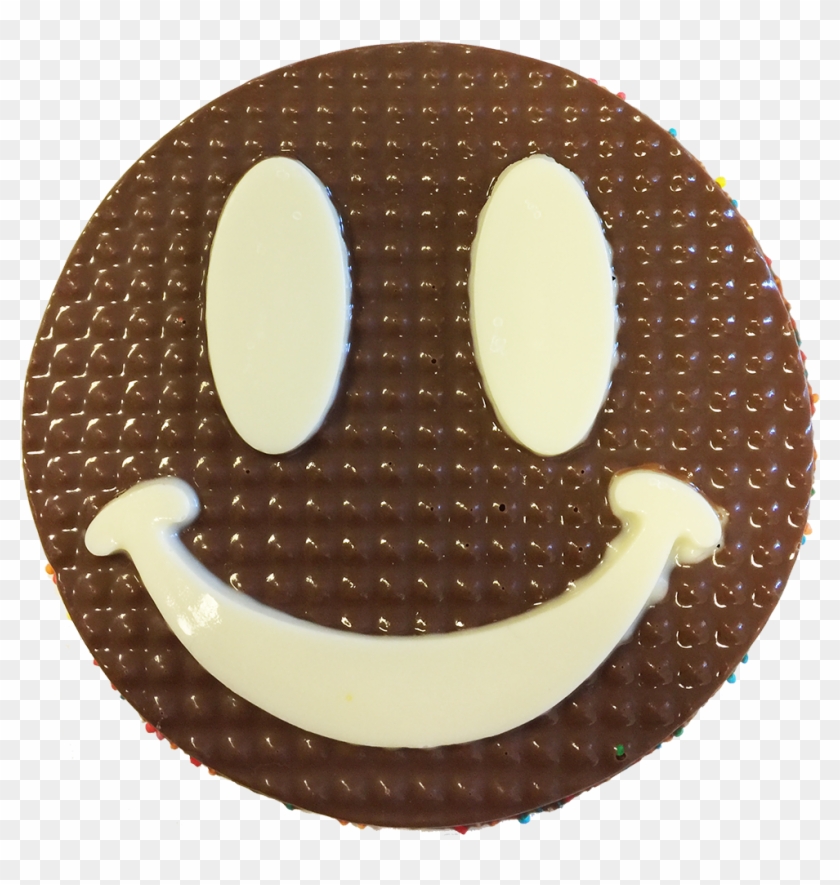 Chocolate Freckle Emoji Smiley Face Clipart