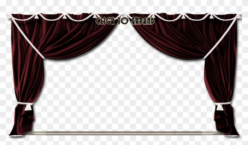 Curtains - Theater Curtain Clipart #192591