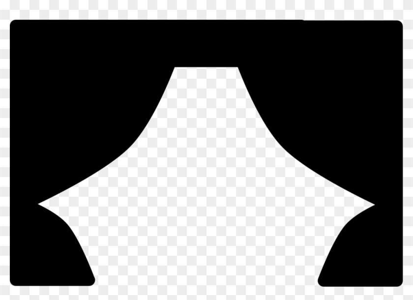 Png File Svg - Black Curtains Transparent Clipart