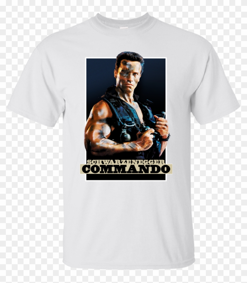 4 Bust - Arnold Schwarzenegger Commando Clipart