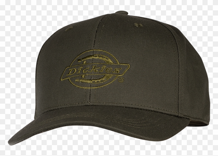 Dickies Logo Peak Cap - Baseball Cap Clipart #193119
