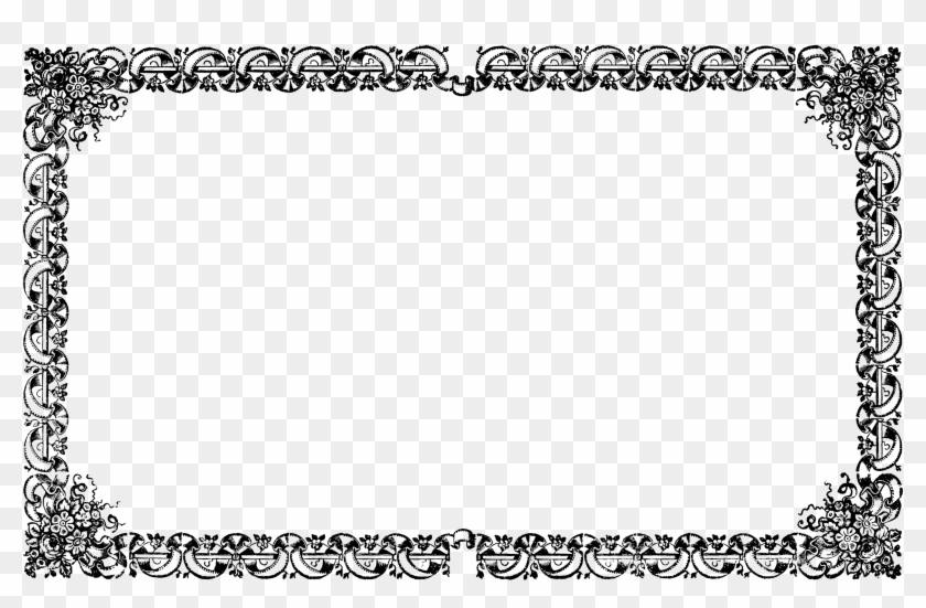 Fancy Borders Clip Art Png Images Gallery - Border For Banner Png Transparent Png #193225