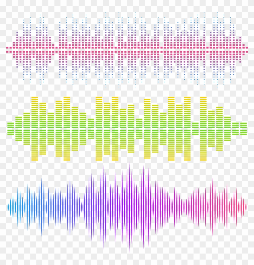 Music Bar Sound Waves Png - Sound Waves Png Transparent Clipart #193350
