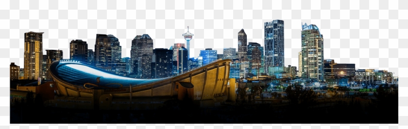 Calgary City Skyline - Cityscape Clipart