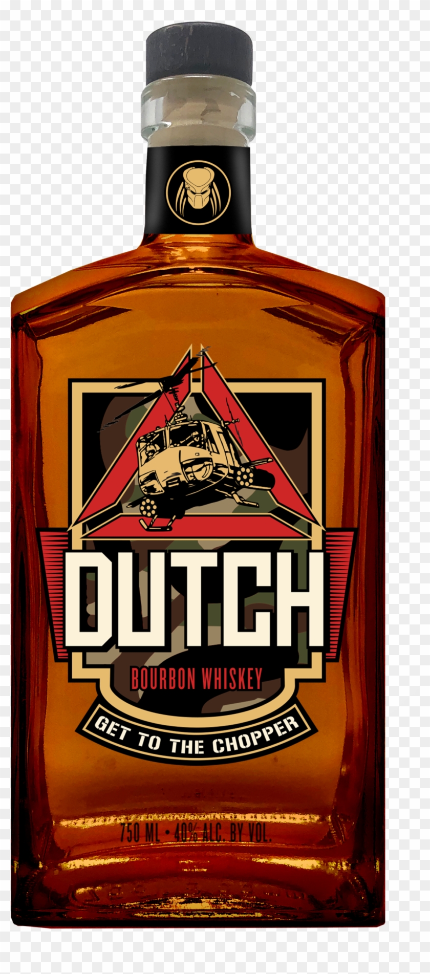 Dutch Bourbon Whiskey - Predator Whiskey Clipart