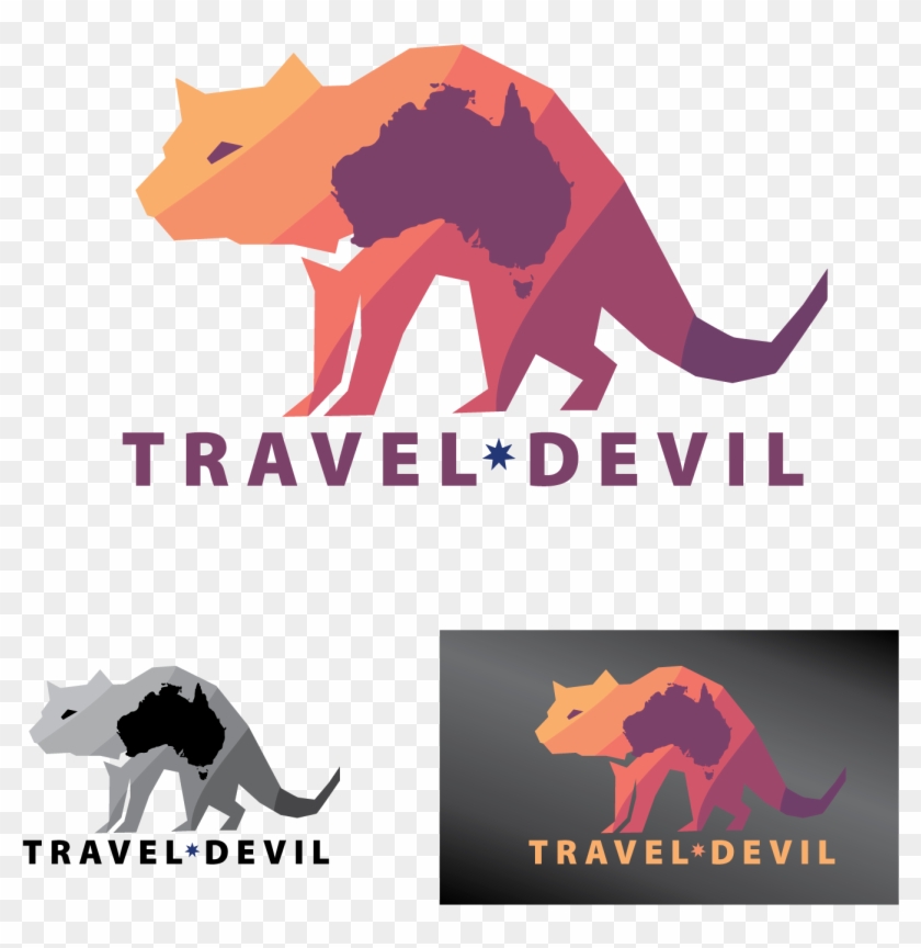 Bold, Playful, Travel Industry Logo Design For Travel - Red Fox Clipart #193730