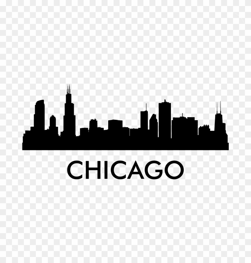 2084 X 2084 3 - Chicago Skyline Svg Free Clipart
