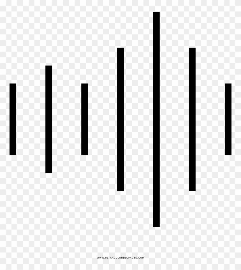 Sound Wave Coloring Page - Plot Clipart