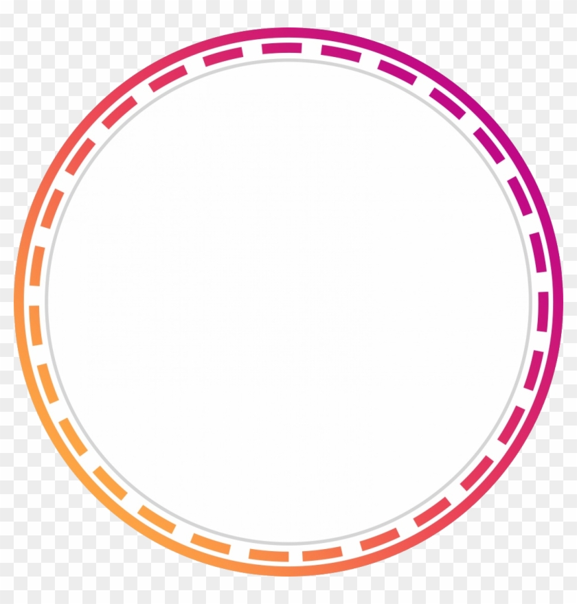 Select Template - Instagram Ring Around Profile Clipart