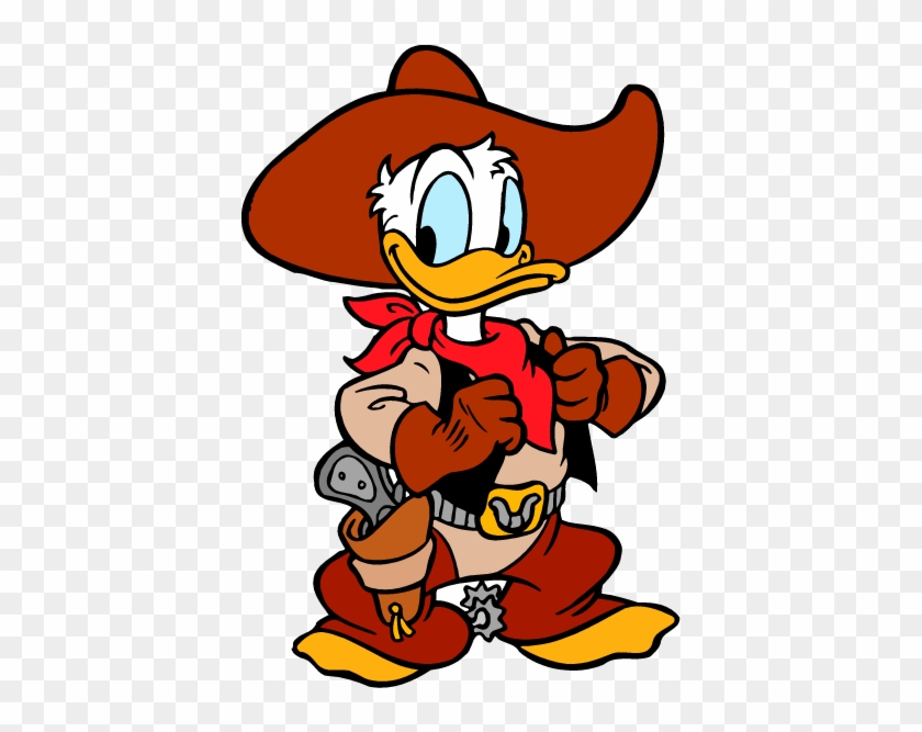 Png Image Information - Donald Duck Cowboy Clipart