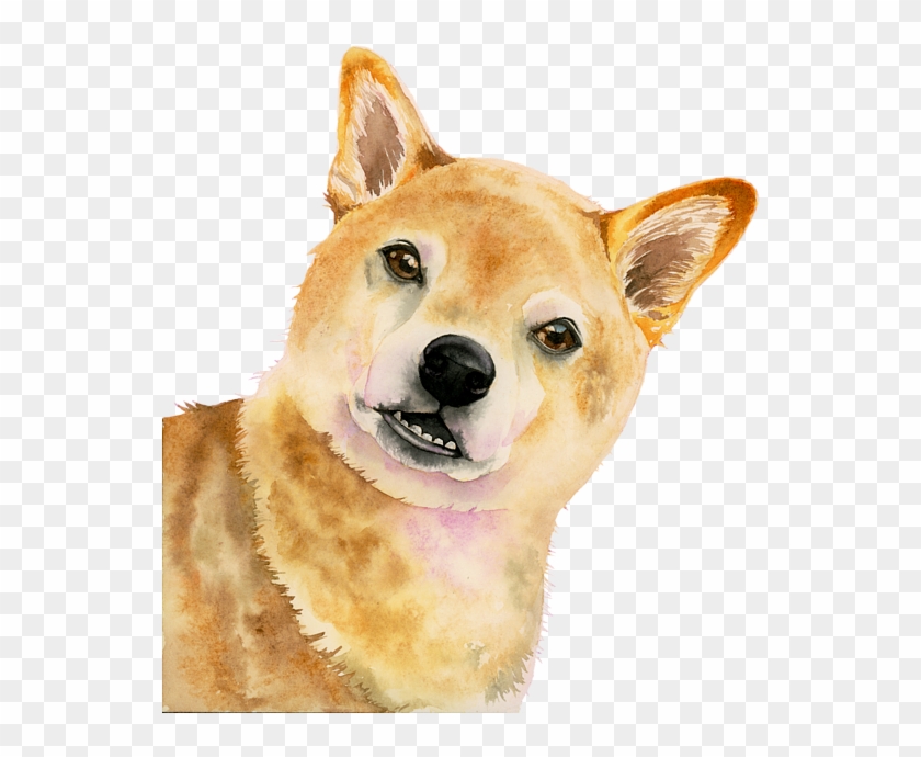 Bleed Area May Not Be Visible - Shiba Inu Clipart