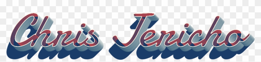 Chris Jericho 3d Letter Png Name - Chris Jericho Logo Png Clipart