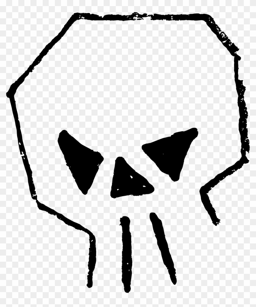 Skull Graffiti Png Clipart #194314