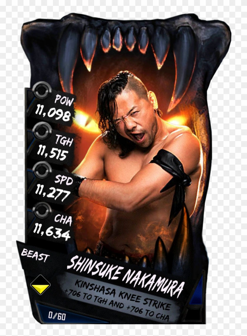 Shinsukenakamura S4 16 Beast , Png Download Clipart
