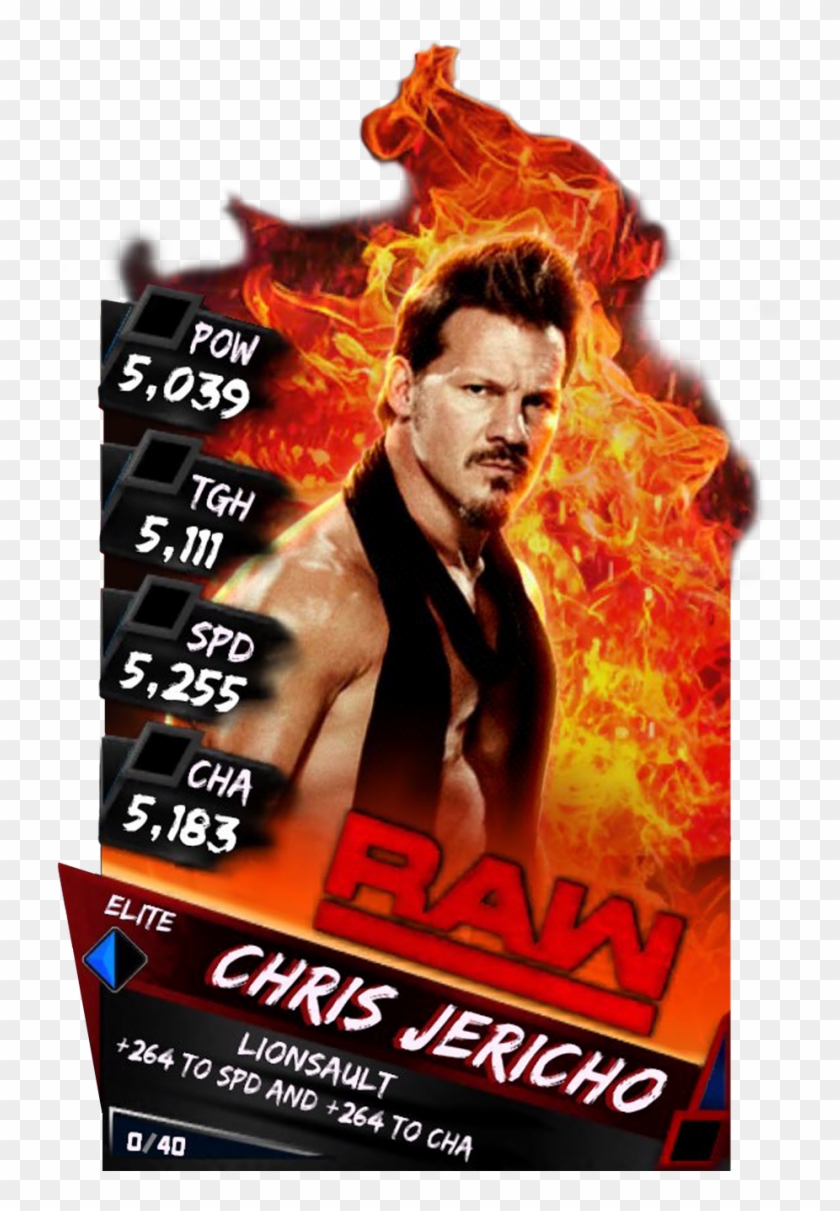 Supercard Chrisjericho S3 Elite Raw 9635 - Wwe Supercard Finn Balor Clipart